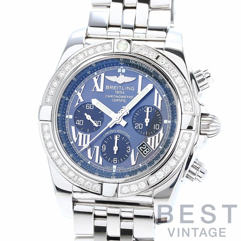 【中古】BREITLING CHRONOMAT 44 JAPAN LIMITED EDITION ブライトリング クロノマット44 ジャパン リミテッドエディション AB01114A/BG64/388A (S011B00PA)