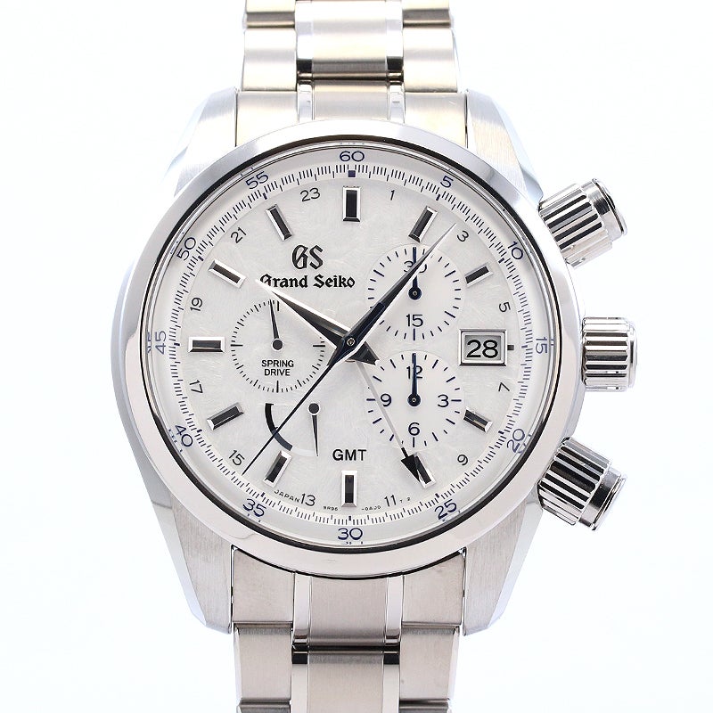 【中古】GRAND SEIKO SPORTS COLLECTION SPRING DRIVE CHRONOGRAPH 15TH ANNIVERSARY グランドセイコー スポーツコレクション スプリングドライブ クロノグラフ 15周年記念限定モデル SBGC247 (9R96-0AP0)