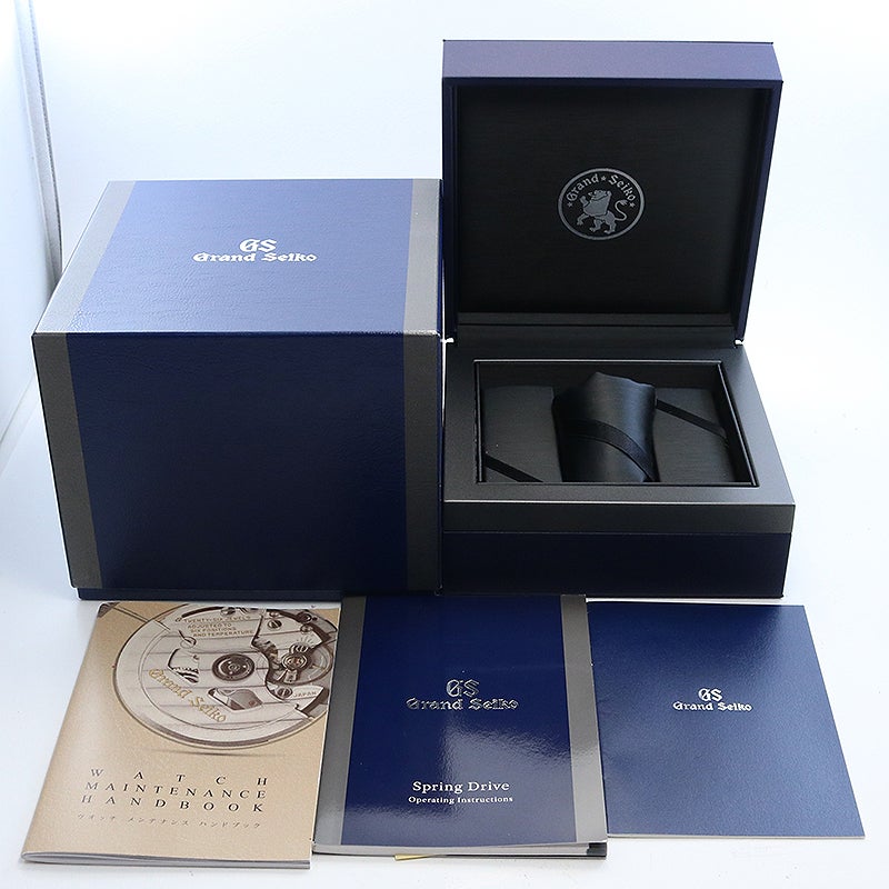 【中古】GRAND SEIKO SPORTS COLLECTION SPRING DRIVE CHRONOGRAPH 15TH ANNIVERSARY グランドセイコー スポーツコレクション スプリングドライブ クロノグラフ 15周年記念限定モデル SBGC247 (9R96-0AP0)