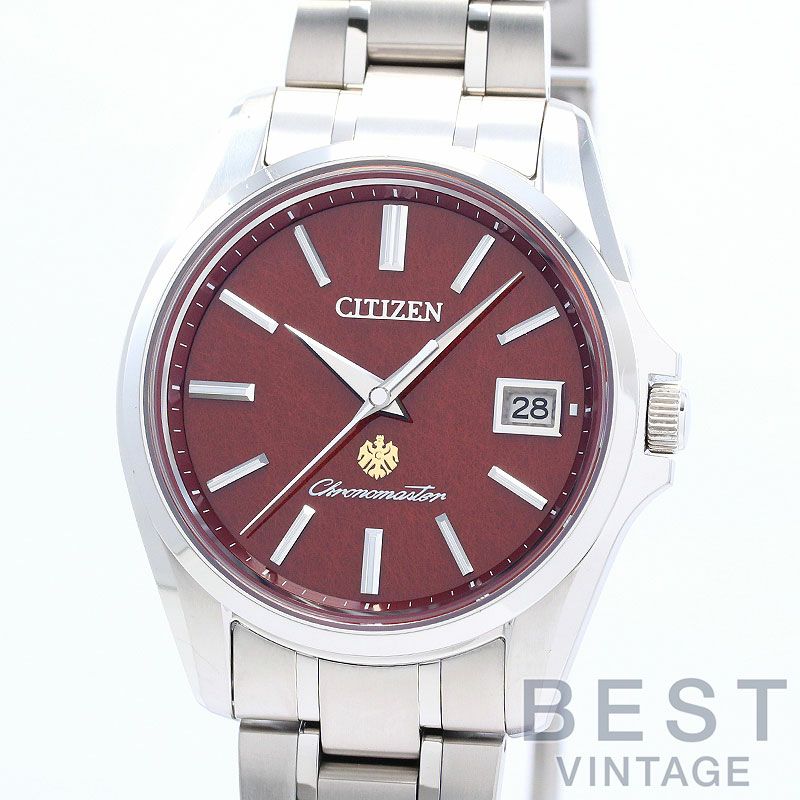 【中古】CITIZEN THE CITIZEN ECO-DRIVE TITANIUM LIMITED EDITION SHINKU シチズン ザ・シチズン エコ・ドライブ チタニウム 限定モデル 深紅(しんく) AQ4020-54Z (A060-T025421)