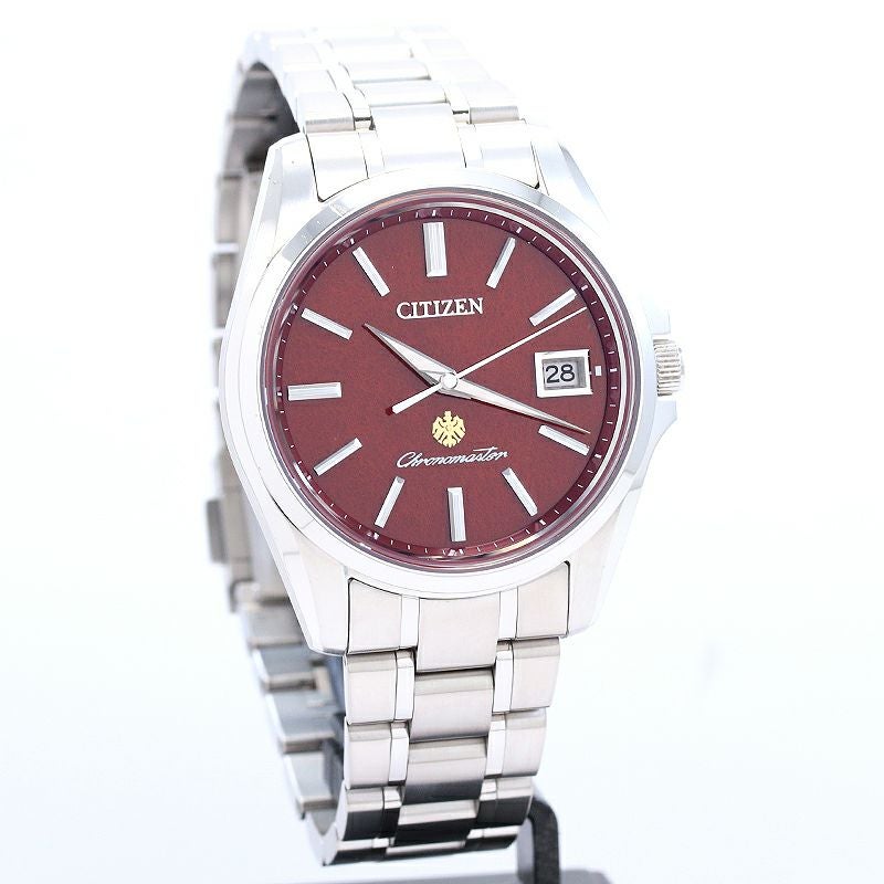 【中古】CITIZEN THE CITIZEN ECO-DRIVE TITANIUM LIMITED EDITION SHINKU シチズン ザ・シチズン エコ・ドライブ チタニウム 限定モデル 深紅(しんく) AQ4020-54Z (A060-T025421)
