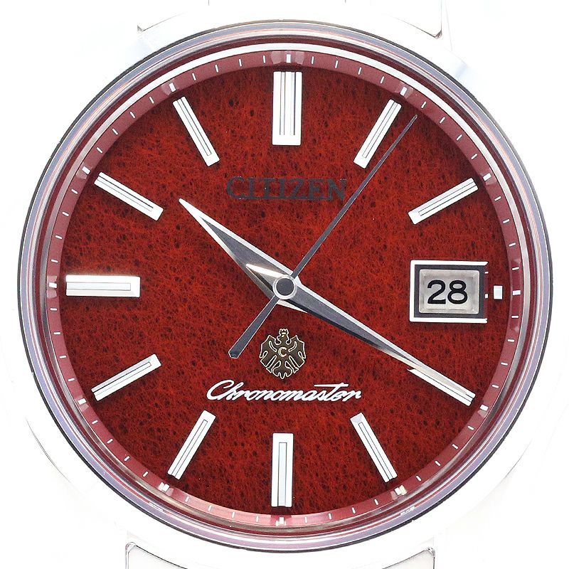 【中古】CITIZEN THE CITIZEN ECO-DRIVE TITANIUM LIMITED EDITION SHINKU シチズン ザ・シチズン エコ・ドライブ チタニウム 限定モデル 深紅(しんく) AQ4020-54Z (A060-T025421)