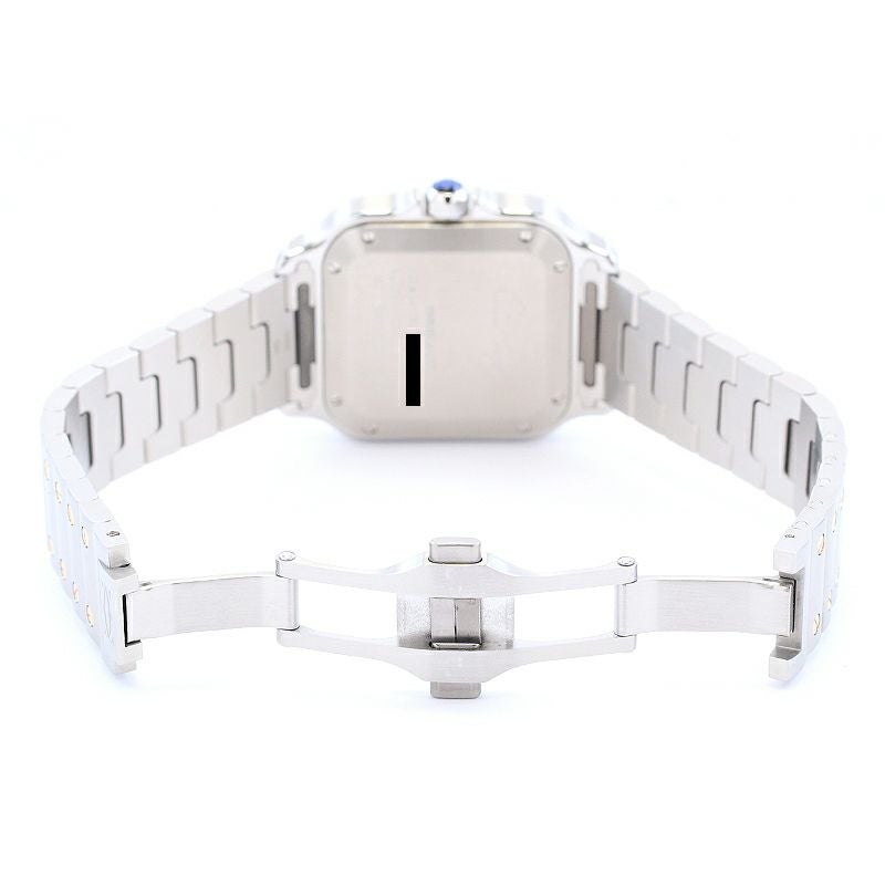 【中古】CARTIER SANTOS DE CARTIER MEDIUM MODEL カルティエ サントス ドゥ カルティエ MM W2SA0016