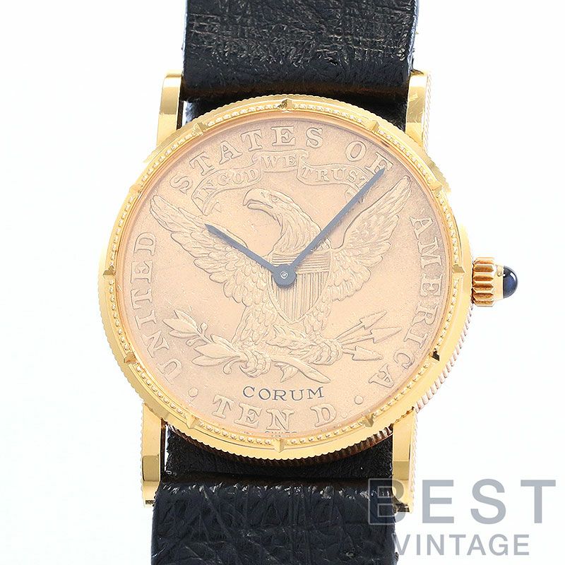 【中古】CORUM COIN WATCH 1883 10 DOLLARS LIBERTY HEAD TYPE 3 WITH MOTTO コルム コインウォッチ 1883 10ドル リバティヘッド タイプ3 ウィズ モットー -