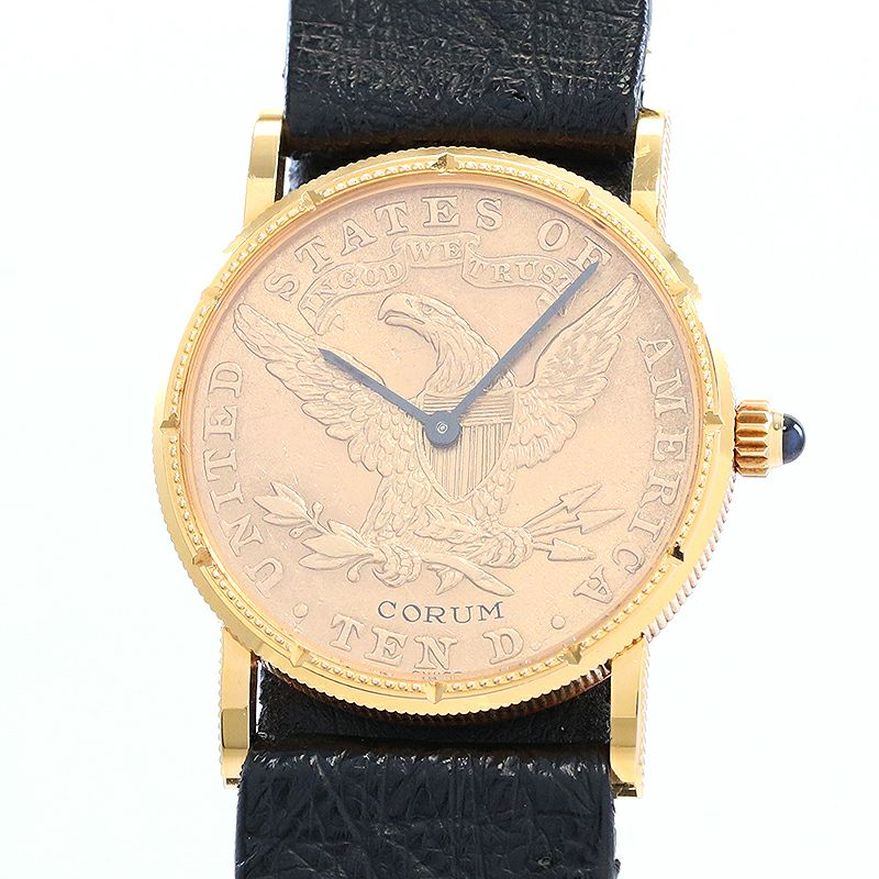 【中古】CORUM COIN WATCH 1883 10 DOLLARS LIBERTY HEAD TYPE 3 WITH MOTTO コルム コインウォッチ 1883 10ドル リバティヘッド タイプ3 ウィズ モットー -