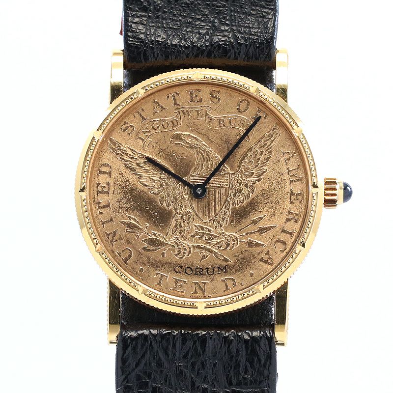 【中古】CORUM COIN WATCH 1883 10 DOLLARS LIBERTY HEAD TYPE 3 WITH MOTTO コルム コインウォッチ 1883 10ドル リバティヘッド タイプ3 ウィズ モットー -
