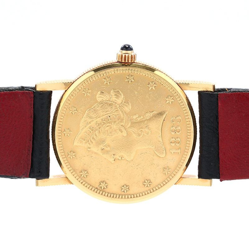 【中古】CORUM COIN WATCH 1883 10 DOLLARS LIBERTY HEAD TYPE 3 WITH MOTTO コルム コインウォッチ 1883 10ドル リバティヘッド タイプ3 ウィズ モットー -