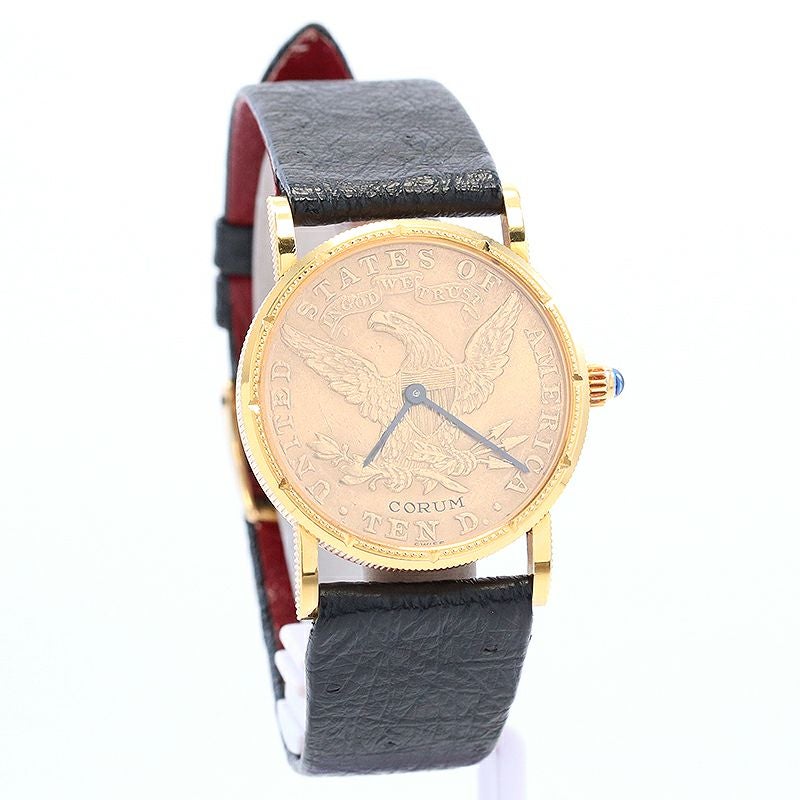 【中古】CORUM COIN WATCH 1883 10 DOLLARS LIBERTY HEAD TYPE 3 WITH MOTTO コルム コインウォッチ 1883 10ドル リバティヘッド タイプ3 ウィズ モットー -