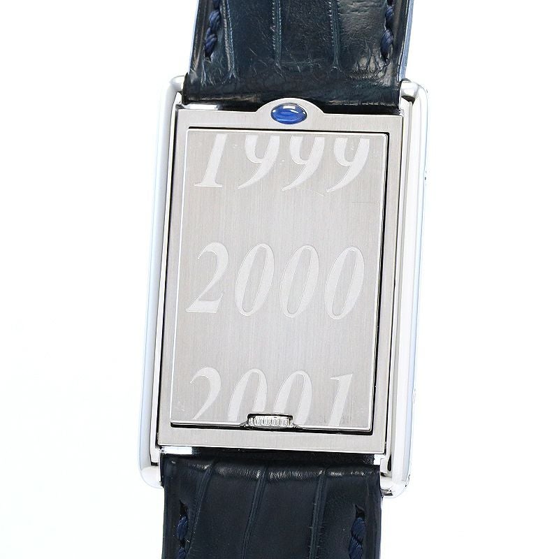 【中古】CARTIER TANK BASCULANTE LARGE MODEL MILLENNIUM EDITION カルティエ タンク バスキュラント LM ミレニアムエディション W1014458