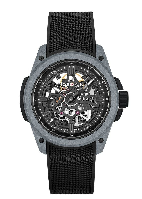 NORQAIN WILD ONE SKELETON 42MM GREY ノルケイン ワイルドワン スケルトン 42MM グレー N3000.07Q42.B18.R01