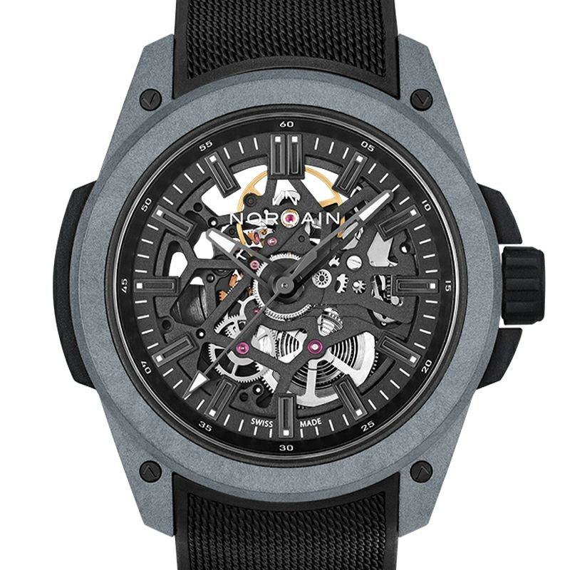 NORQAIN WILD ONE SKELETON 42MM GREY ノルケイン ワイルドワン スケルトン 42MM グレー N3000.07Q42.B18.R01