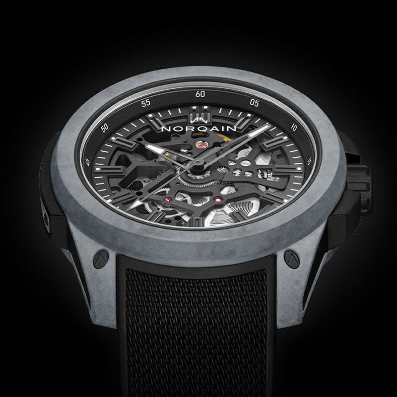 NORQAIN WILD ONE SKELETON 42MM GREY ノルケイン ワイルドワン スケルトン 42MM グレー N3000.07Q42.B18.R01