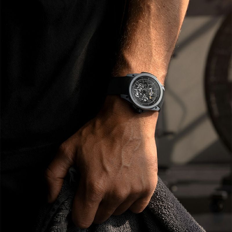 NORQAIN WILD ONE SKELETON 42MM GREY ノルケイン ワイルドワン スケルトン 42MM グレー N3000.07Q42.B18.R01