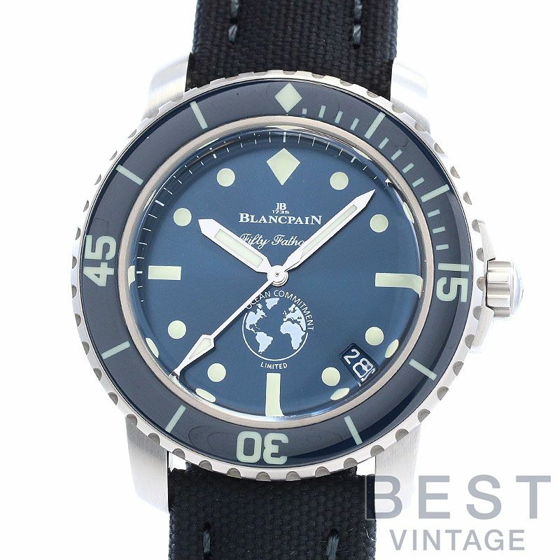 【中古】BLANCPAIN FIFTY FATHOMS OCEAN COMMITMENT III ブランパン フィフティ ファゾムス オーシャン コミットメント III 5008-11B40-52A