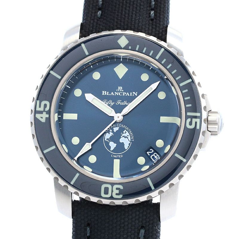 【中古】BLANCPAIN FIFTY FATHOMS OCEAN COMMITMENT III ブランパン フィフティ ファゾムス オーシャン コミットメント III 5008-11B40-52A