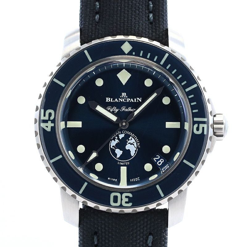 【中古】BLANCPAIN FIFTY FATHOMS OCEAN COMMITMENT III ブランパン フィフティ ファゾムス オーシャン コミットメント III 5008-11B40-52A