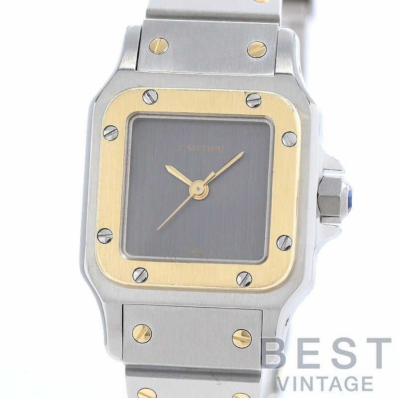 【中古】CARTIER SANTOS CARREE / SANTOS GALBEE SMALL MODEL カルティエ サントスカレSM / サントスガルベSM 82035488