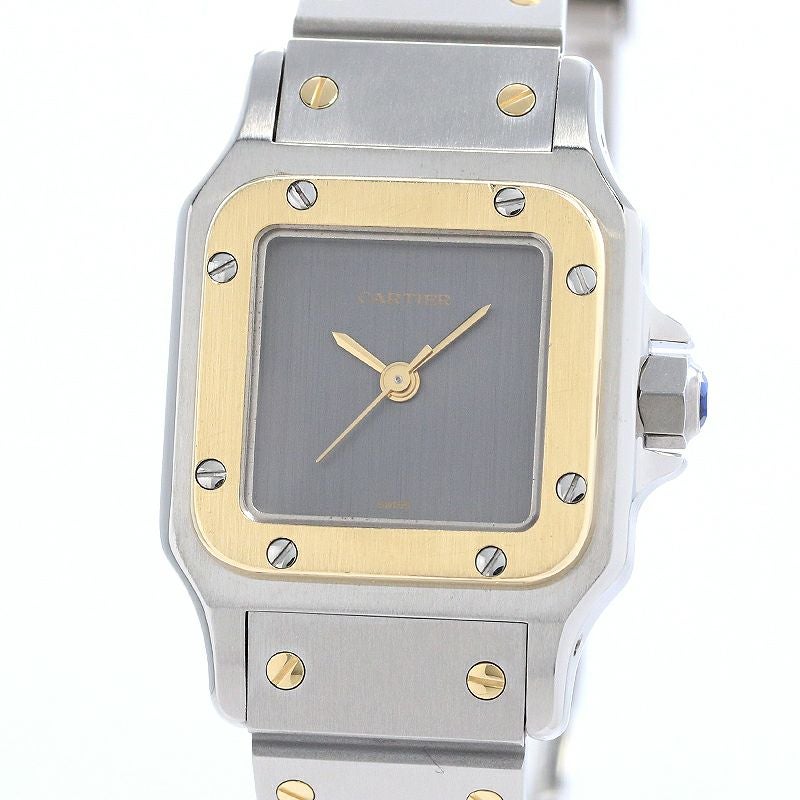 【中古】CARTIER SANTOS CARREE / SANTOS GALBEE SMALL MODEL カルティエ サントスカレSM / サントスガルベSM 82035488
