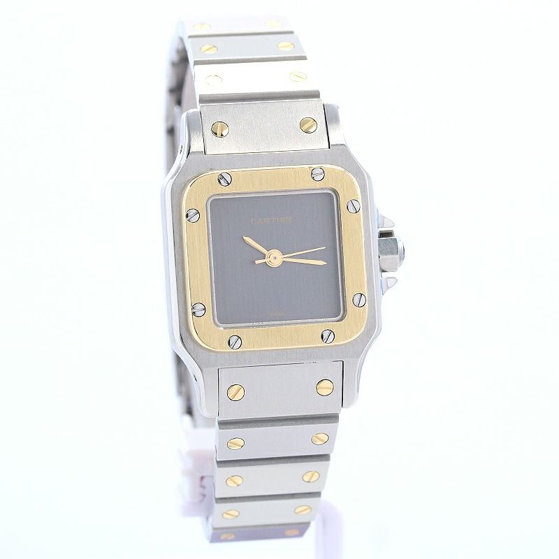 【中古】CARTIER SANTOS CARREE / SANTOS GALBEE SMALL MODEL カルティエ サントスカレSM / サントスガルベSM 82035488