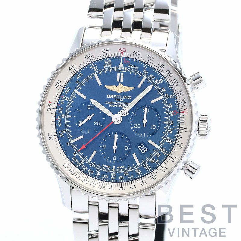 【中古】BREITLING NAVITIMER B01 CHRONOGRAPH 46 ブライトリング ナビタイマー B01 クロノグラフ 46 AB012721/C889/443A (A017C89NP)
