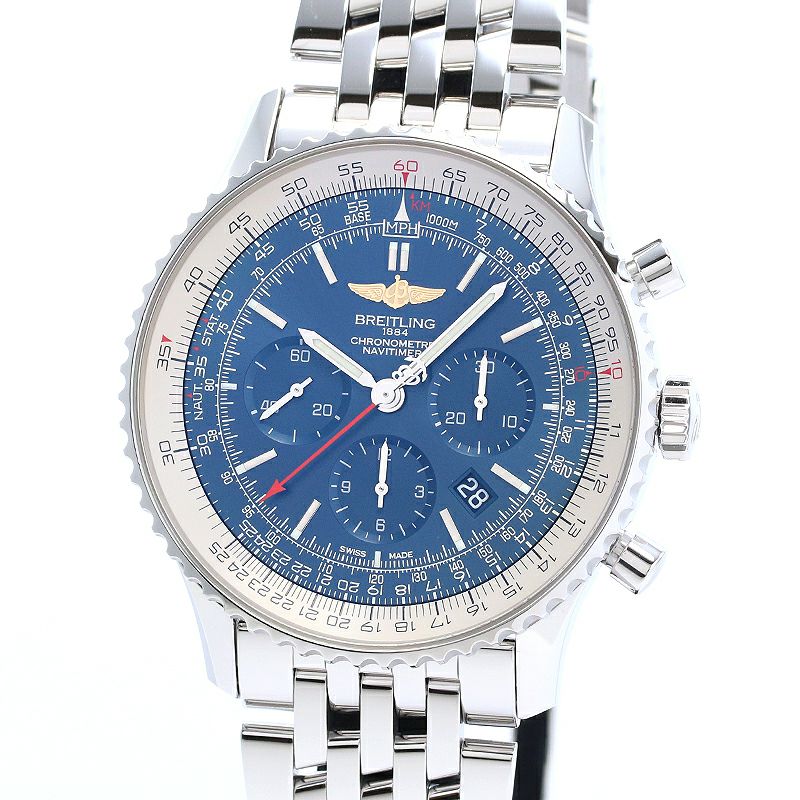 【中古】BREITLING NAVITIMER B01 CHRONOGRAPH 46 ブライトリング ナビタイマー B01 クロノグラフ 46 AB012721/C889/443A (A017C89NP)