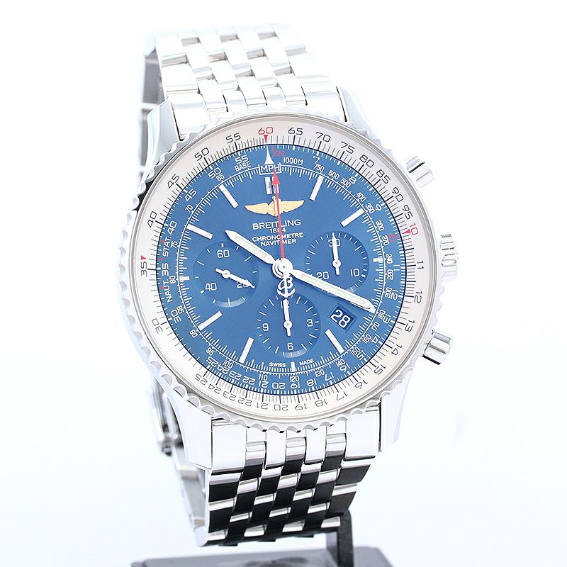 【中古】BREITLING NAVITIMER B01 CHRONOGRAPH 46 ブライトリング ナビタイマー B01 クロノグラフ 46 AB012721/C889/443A (A017C89NP)