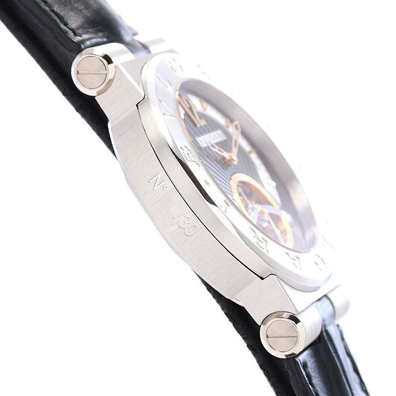 【中古】BVLGARI DIAGONO TOURBILLON LIMITED EDITION ブルガリ ディアゴノ トゥールビヨン リミテッドエディション 101690 (DG42PTB)