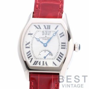 【中古】CARTIER TORTUE LARGE MODEL DATE & POWER RESERVE CPCP カルティエ トーチュ LM デイト&パワーリザーブ CPCP W1542751