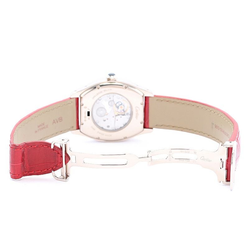 【中古】CARTIER TORTUE LARGE MODEL DATE & POWER RESERVE CPCP カルティエ トーチュ LM デイト&パワーリザーブ CPCP W1542751