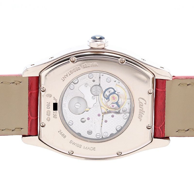 【中古】CARTIER TORTUE LARGE MODEL DATE & POWER RESERVE CPCP カルティエ トーチュ LM デイト&パワーリザーブ CPCP W1542751