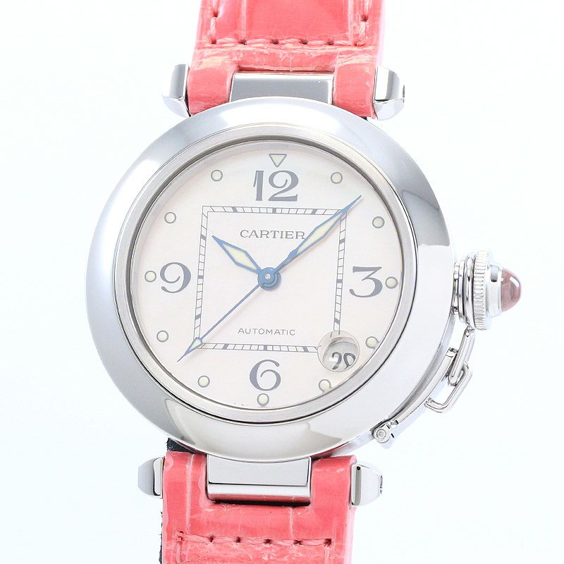 【中古】CARTIER PASHA C DE CARTIER 2003 CHRISTMAS EDITION カルティエ パシャ C ドゥ カルティエ 35MM 2003年 クリスマス限定 W3106499