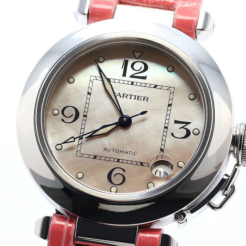 【中古】CARTIER PASHA C DE CARTIER 2003 CHRISTMAS EDITION カルティエ パシャ C ドゥ カルティエ 35MM 2003年 クリスマス限定 W3106499