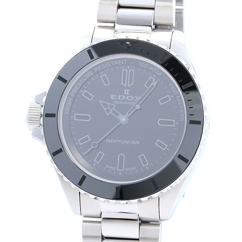 【中古】EDOX NEPTUNIAN AUTOMATIC 140TH ANNIVERSARY LIMITED EDITION エドックス ネプチュニアン オートマティック 140TH アニバーサリー リミテッド エディション 80120-3NNM-NGM