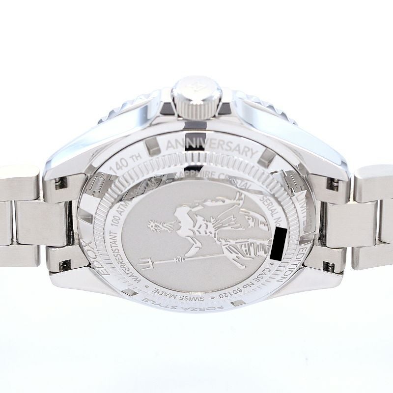 【中古】EDOX NEPTUNIAN AUTOMATIC 140TH ANNIVERSARY LIMITED EDITION エドックス ネプチュニアン オートマティック 140TH アニバーサリー リミテッド エディション 80120-3NNM-NGM