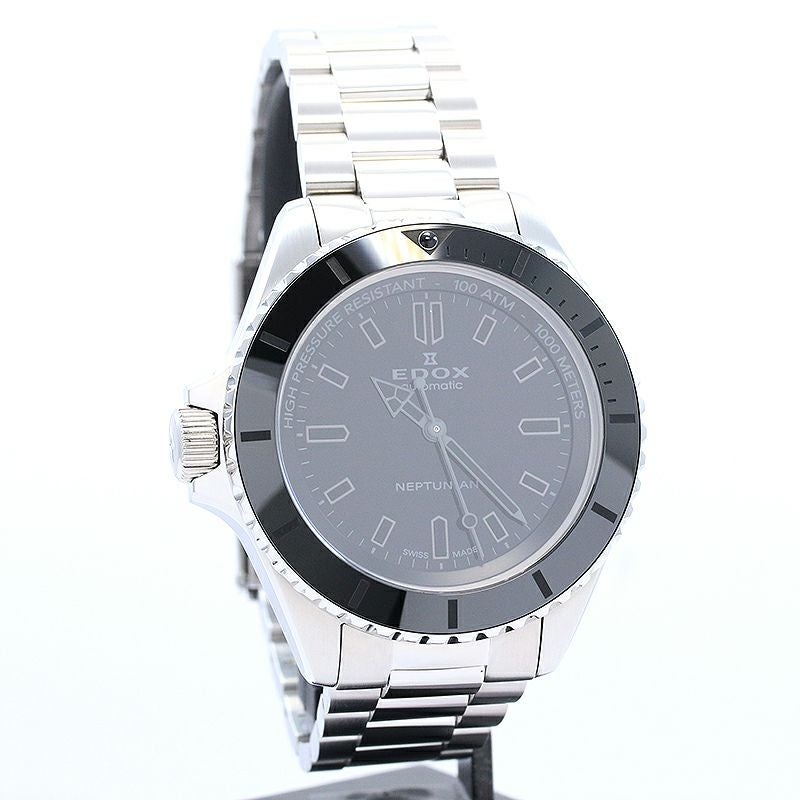 【中古】EDOX NEPTUNIAN AUTOMATIC 140TH ANNIVERSARY LIMITED EDITION エドックス ネプチュニアン オートマティック 140TH アニバーサリー リミテッド エディション 80120-3NNM-NGM