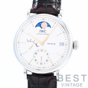 【中古】IWC PORTOFINO HAND WOUND MOON PHASE アイ・ダブリュー・シー ポートフィノ・ハンドワインド・ムーンフェイズ IW516401