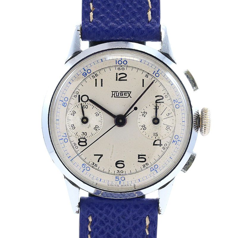 【中古】HUGEX BICOMPAX CHRONOGRAPH VALJOUX 92 ヒュージックス / ヒューゲックス バイコンパックス クロノグラフ ヴァルジュー92 -
