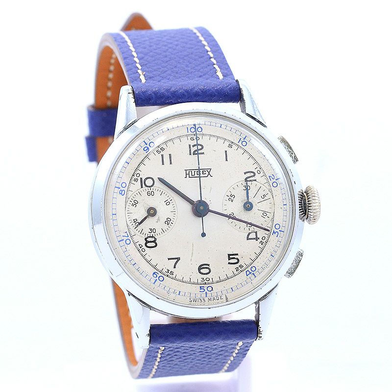 【中古】HUGEX BICOMPAX CHRONOGRAPH VALJOUX 92 ヒュージックス / ヒューゲックス バイコンパックス クロノグラフ ヴァルジュー92 -