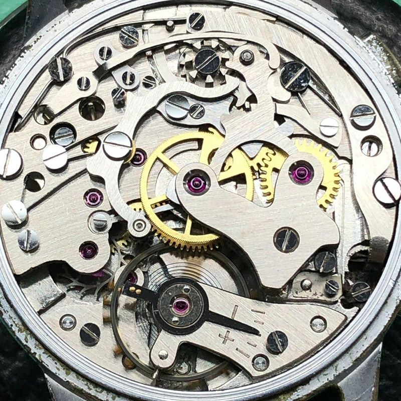 【中古】HUGEX BICOMPAX CHRONOGRAPH VALJOUX 92 ヒュージックス / ヒューゲックス バイコンパックス クロノグラフ ヴァルジュー92 -