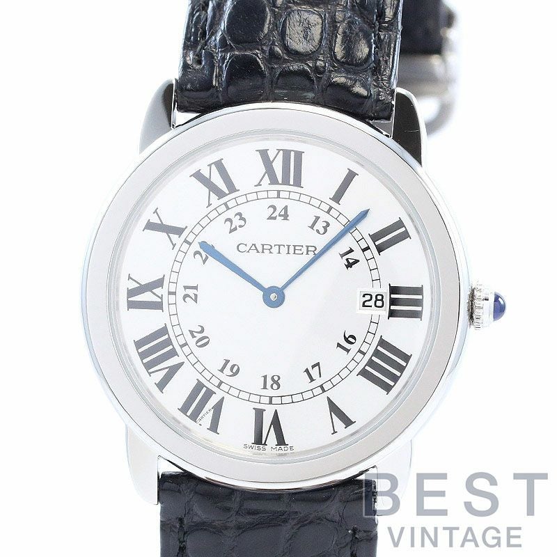 【中古】CARTIER RONDE SOLO DE CARTIER カルティエ ロンド ソロ ドゥ カルティエ 36MM W6700255
