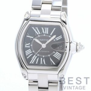 【中古】CARTIER ROADSTER DE CARTIER LARGE MODEL カルティエ ロードスター ドゥ カルティエ LM W62041V3