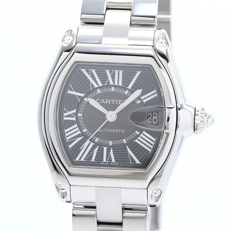 【中古】CARTIER ROADSTER DE CARTIER LARGE MODEL カルティエ ロードスター ドゥ カルティエ LM W62041V3