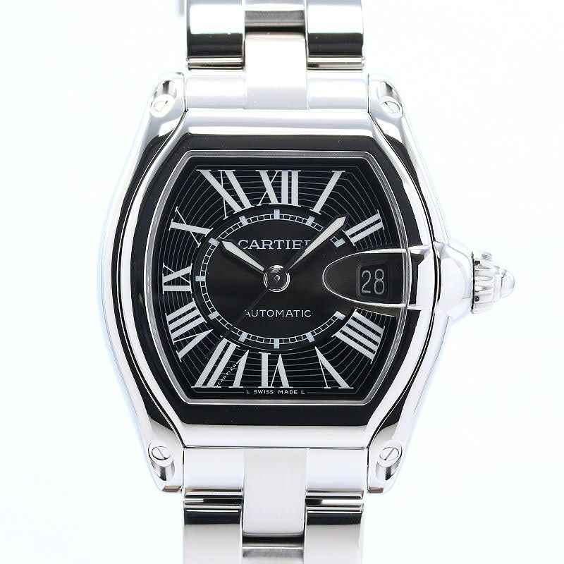 【中古】CARTIER ROADSTER DE CARTIER LARGE MODEL カルティエ ロードスター ドゥ カルティエ LM W62041V3
