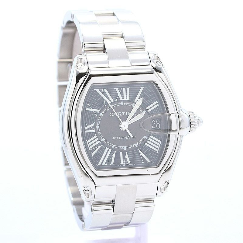 【中古】CARTIER ROADSTER DE CARTIER LARGE MODEL カルティエ ロードスター ドゥ カルティエ LM W62041V3