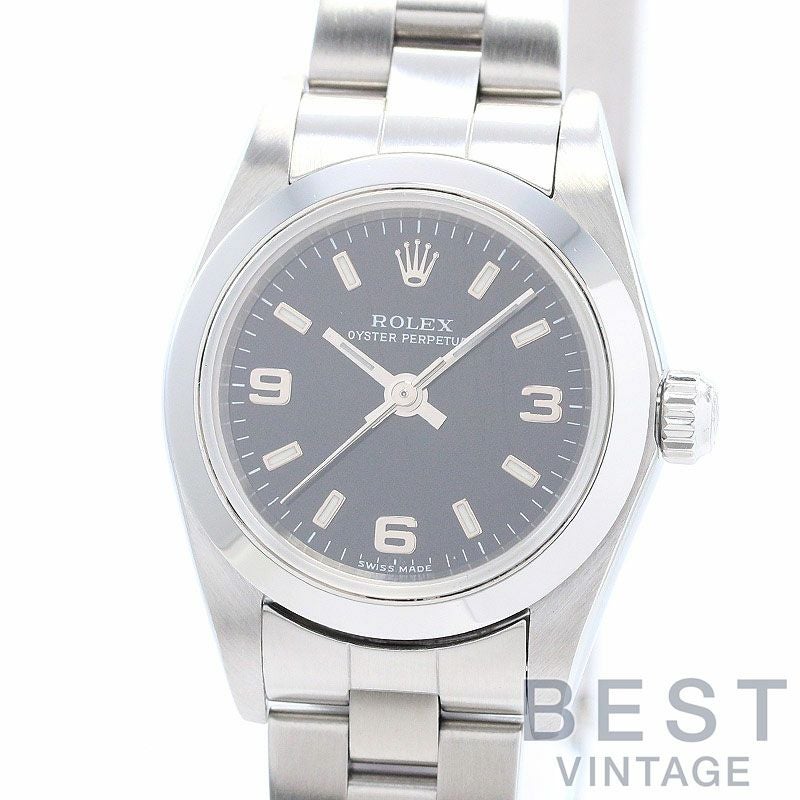 【中古】ROLEX OYSTER PERPETUAL ロレックス オイスターパーペチュアル 24 76080