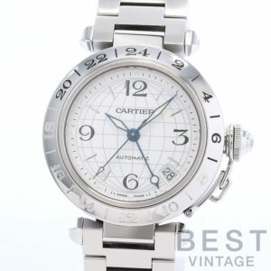 【中古】CARTIER PASHA C DE CARTIER MERIDIAN 35MM カルティエ パシャ C ドゥ カルティエ メリディアン 35MM W31029M7