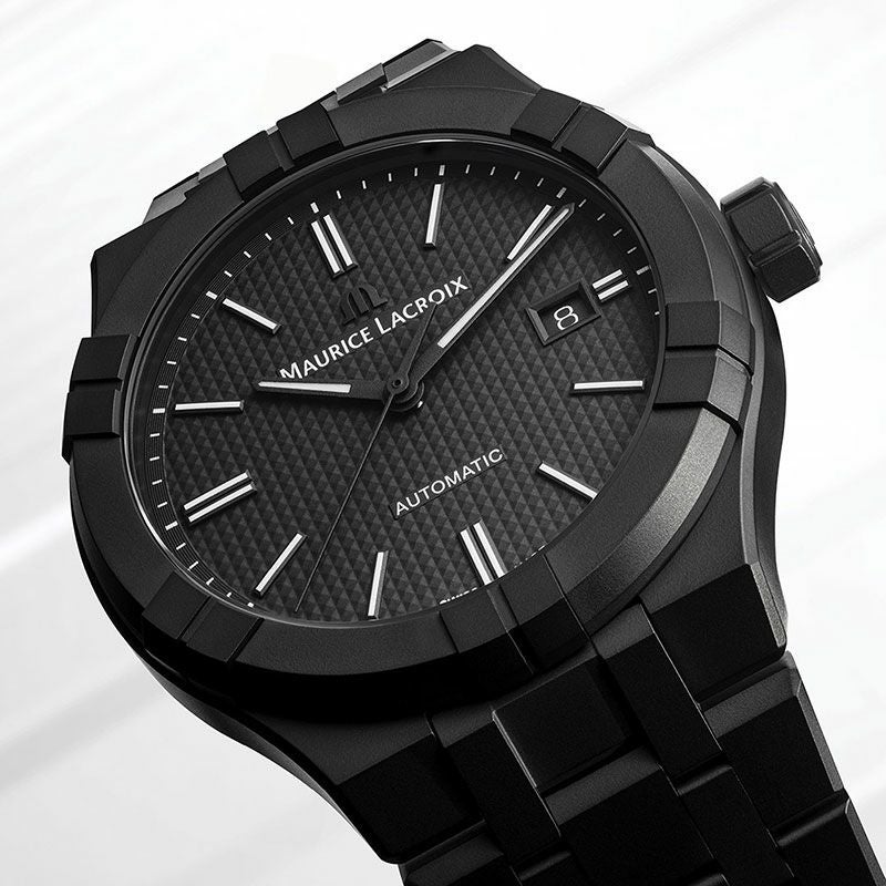 MAURICE LACROIX AIKON AUTOMATIC CERAMIC 42MM モーリス・ラクロア アイコン オートマティック セラミック 42mm AI6008-CRM22-330-2