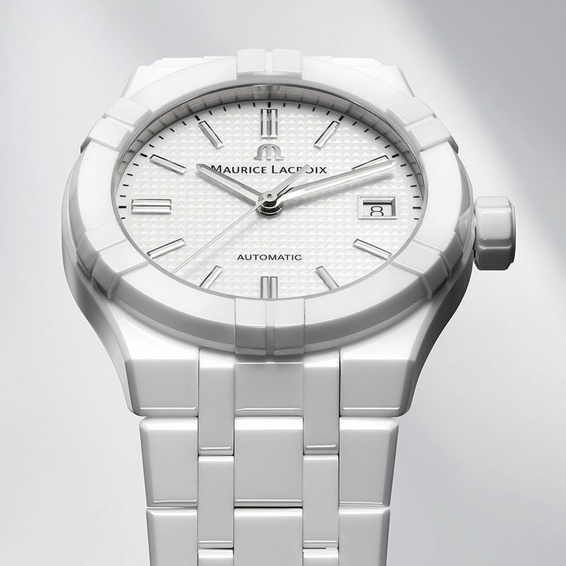 MAURICE LACROIX AIKON AUTOMATIC CERAMIC 39MM モーリス・ラクロア アイコン オートマティック セラミック 39mm AI6007-CRM72-130-7