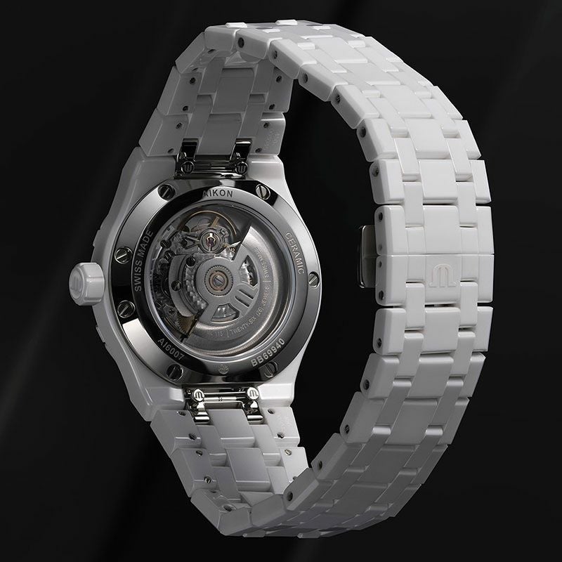 MAURICE LACROIX AIKON AUTOMATIC CERAMIC 39MM モーリス・ラクロア アイコン オートマティック セラミック 39mm AI6007-CRM72-130-7