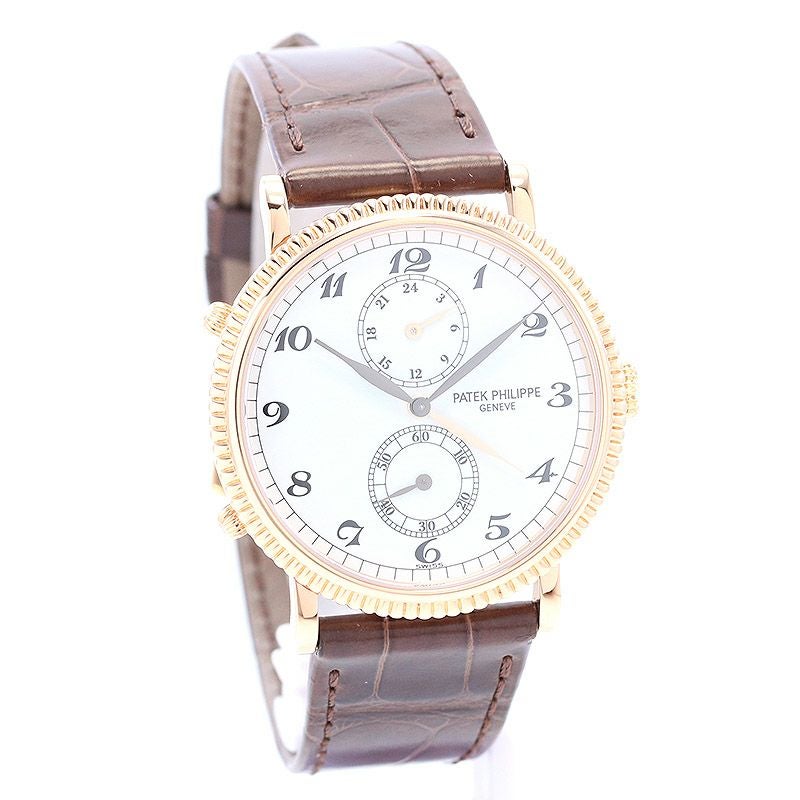【中古】PATEK PHILIPPE CALATRAVA TRAVEL TIME パテック・フィリップ カラトラバ トラベルタイム 5034R-001